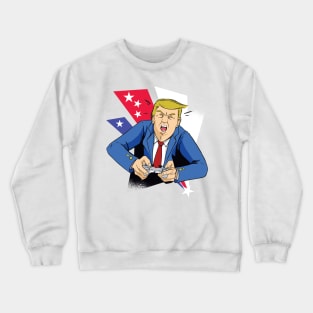 President Trump Gamer Crewneck Sweatshirt